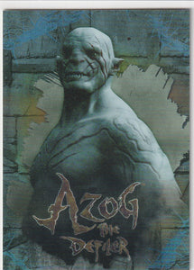 The Hobbit The Desolation Of Smaug Foil Character Biography card CB-26 Azog