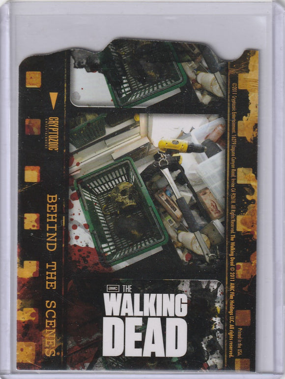 The Walking Dead Season 1 Behind the Scenes Insert card C04