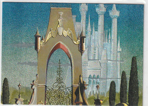 1995 Skybox Disney's Cinderella Dufex card #1 of 5 Castle