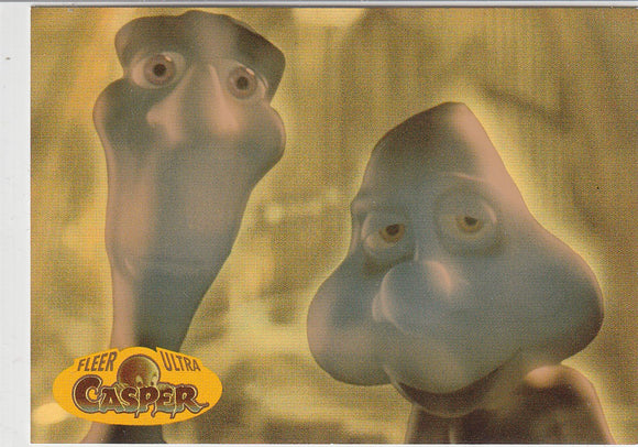 1995 Fleer Ultra Casper Prismatic Foil card 12 of 15 Stretch and Stinkie