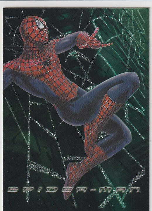 Topps Spider-Man Movie Web-Tech Foil Insert card F3