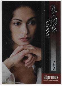The Sopranos Season 1 La Belle Donne Insert card BD-4 Isabella
