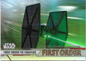 2020 Star Wars Chrome Perspectives Choose Your Allegiance First Order CF-9