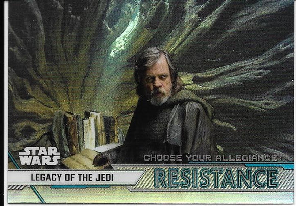 2020 Star Wars Chrome Perspectives Choose Your Allegiance Resistance CR-8