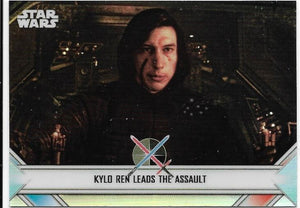 2020 Star Wars Chrome Perspectives Empire At War card EW-10 Kylo Ren Leads