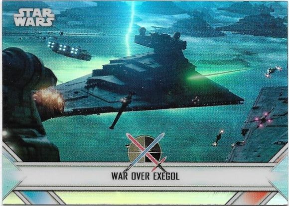 2020 Star Wars Chrome Perspectives Empire At War card EW-19 Exegol