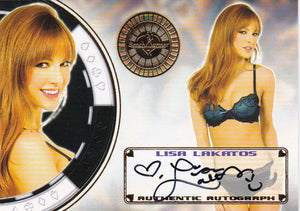 Lisa Lakatos 2014 Benchwarmer Vegas Baby Autograph card #54