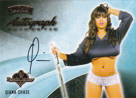 Qiana Chase 2014 Benchwarmer Hockey Autograph card #40