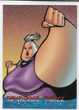 1997 X-Men Timelines Deadpool Party card #9 of 9 Big Bertha