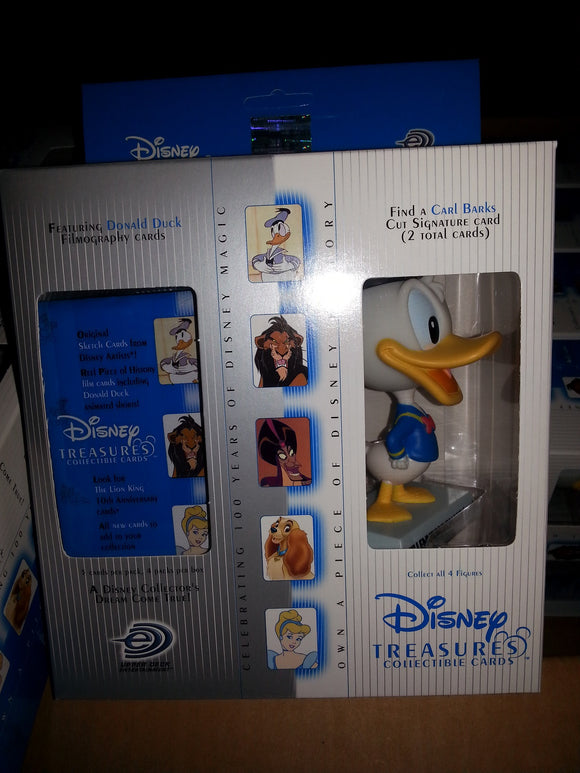 Disney Treasures Series 2 - 4 Pack Box with Millennium Donald Figure