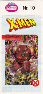 1994 Marvel Dubble Bubble Gum X-Men Stickers sticker # 10 Juggernaut