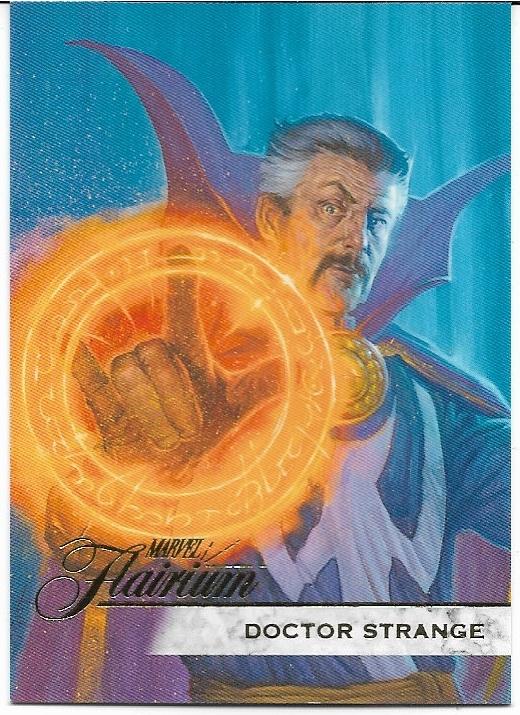 2019 Flair Marvel Flairium Tier 4 card 121 Doctor Strange