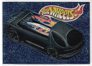 1999 Comic Images Hot Wheels Metal Tex Foil Promo card PR1