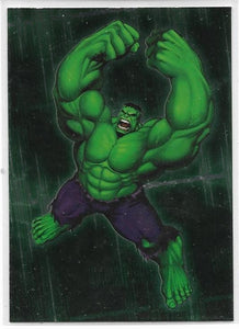 2003 Topps The Incredible Hulk Gamma Ray Foil card 7 of 10