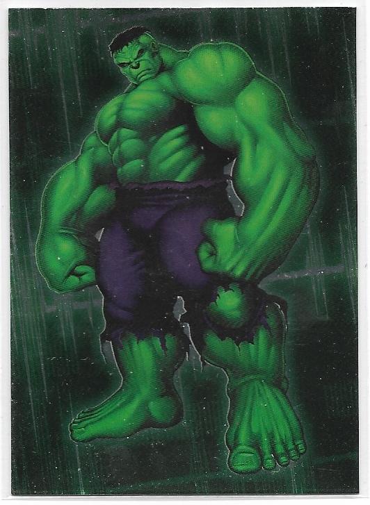 2003 Topps The Incredible Hulk Gamma Ray Foil card 8 of 10