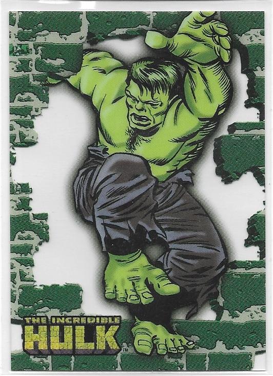 2003 Topps The Incredible Hulk Crystal Clear card 2 of 5