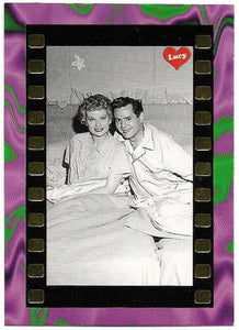 1995 Lucy: Moments & Memories Golden Strip card S5 A Fine Romance
