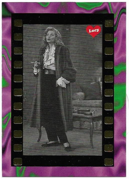 1995 Lucy: Moments & Memories Golden Strip card S19 Dahling Lucy
