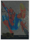 1995 Marvel Metal Gold Blaster card # 12 of 18 Spider-Man