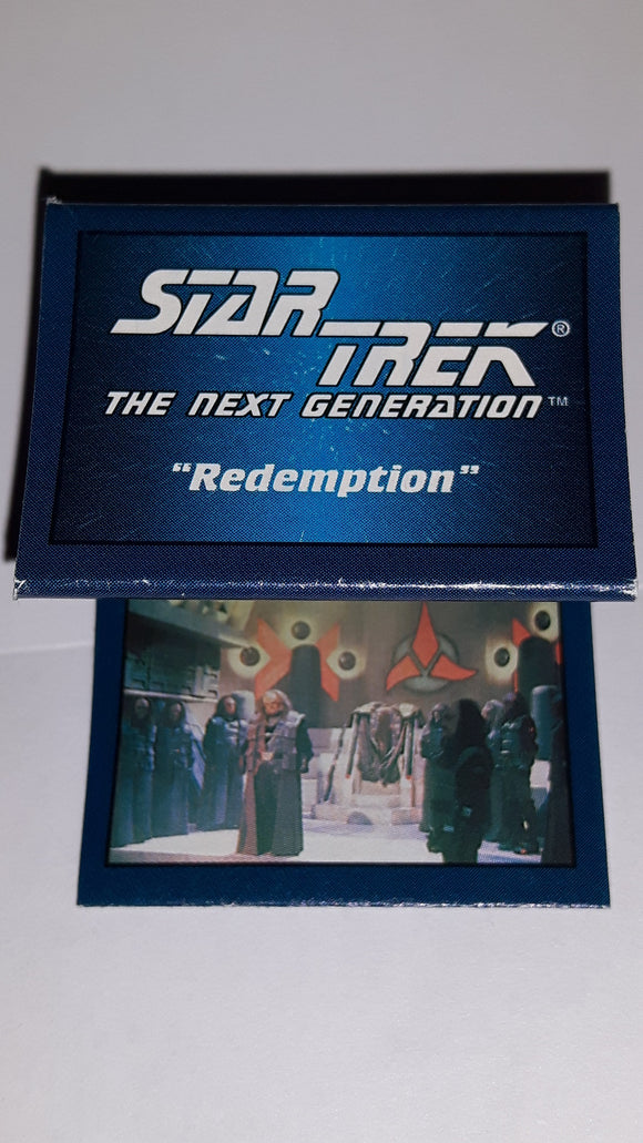 1993 Skybox Hostess Star Trek Next Generation Mini Poster Redemption