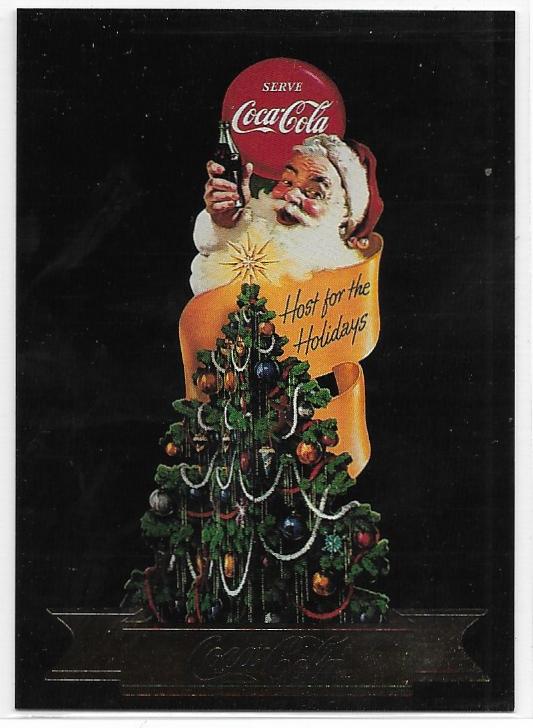 The Coca-Cola Collection Series 3 Santa card S30 Santa 1951