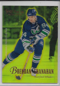 Brendan Shanahan 1995-96 Select Certified Mirror Gold card #64
