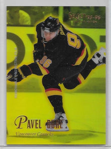 Pavel Bure 1995-96 Select Certified Mirror Gold card #16