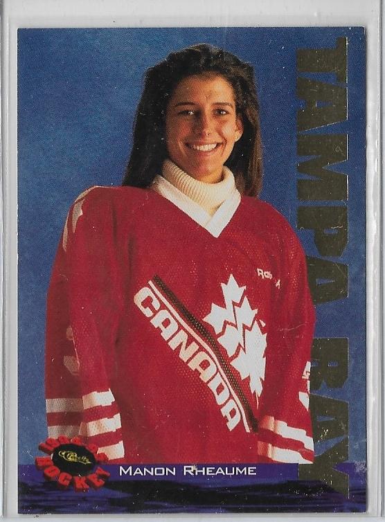 Manon Rheaume 1994-95 Classic Hockey card #120