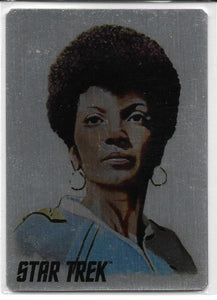 Women of Star Trek Art & Images Painted Metal Portrait AC60 Uhura 48/50