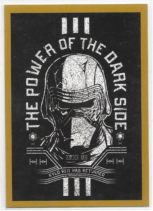 Topps Rise of Skywalker Crush the Resistance card CR-5 Gold #d 22/25