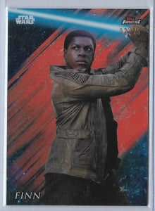 2019 Topps Star Wars Chrome Legacy card #34 Orange Parallel #d 02/25