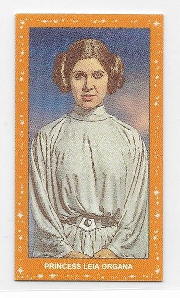 Star Wars T206 Wave 1 Princess Leia Organa Orange Starfield card