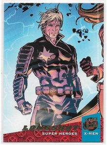 2013 Marvel Fleer Retro 1994 Fleer Ultra X-Men Insert card #19 Longshot