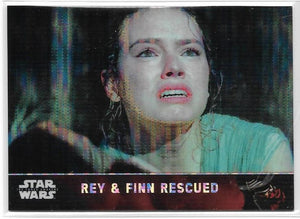 Star Wars The Force Awakens Chrome card #98 Pulsar Refractor #d 04/10