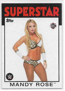Mandy Rose 2016 Topps Heritage Rookie card #47