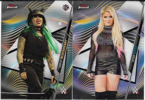 2020 Topps Finest WWE Choose Your Numbers From the List
