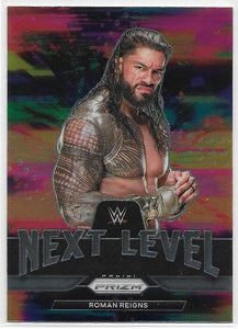 2022 Panini Prizm WWE Next Level card 10 Roman Reigns