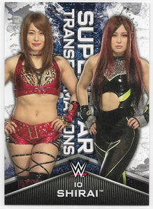 2020 WWE Women's Division Superstar Transformations card ST-7 Io Shirai