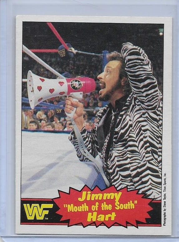 Jimmy Hart 1985 O-Pee-Chee WWF Wrestling Series 2 card #41