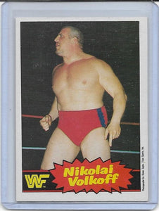 Nikolai Volkoff 1985 O-Pee-Chee WWF Wrestling Series 2 card #1
