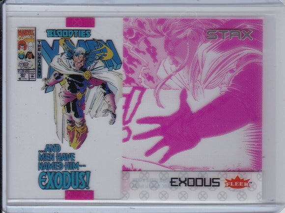 2018 Fleer Ultra X-men STAX Middle Layer SP card 27b Exodus 1:432