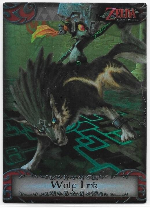 2016 Enterplay The Legend of Zelda Silver Foil card #93 Wolf Link