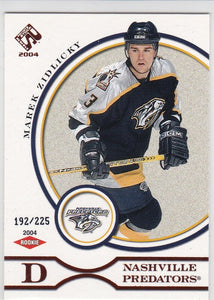 Marek Zidlicky 2003-04 Pacific Private Stock Reserve Rookie card #127 #d 192/225